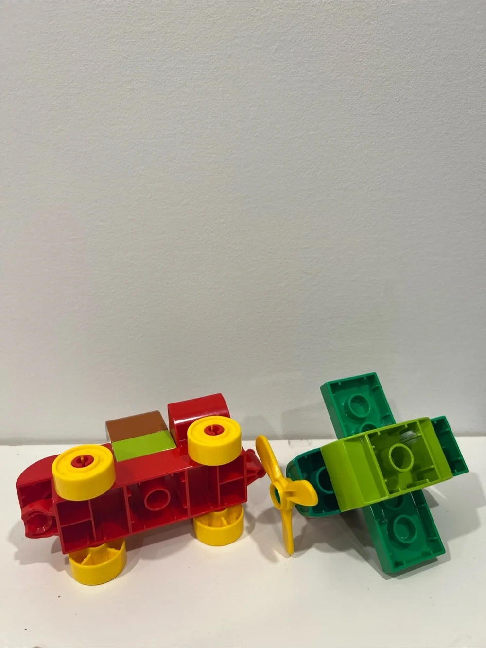 LEGO DUPLO 6760 Let's Go! Vroom! Race Care Airplane - Toddler Toy